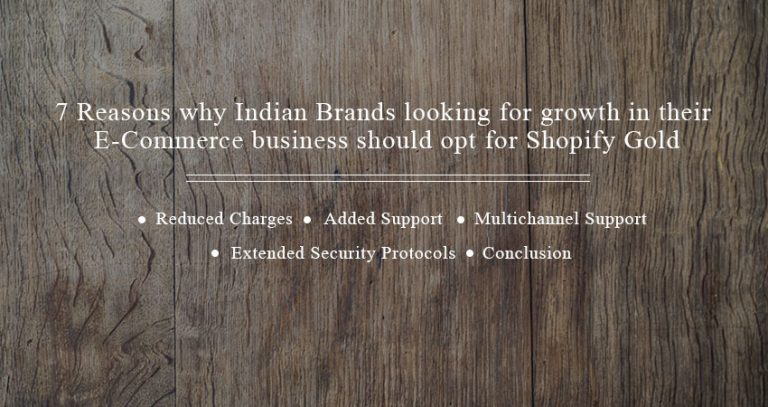 Unlocking an Unbeatable Density: How Shopify Gold Helps Indian Brands Grow their eCommerce Stores